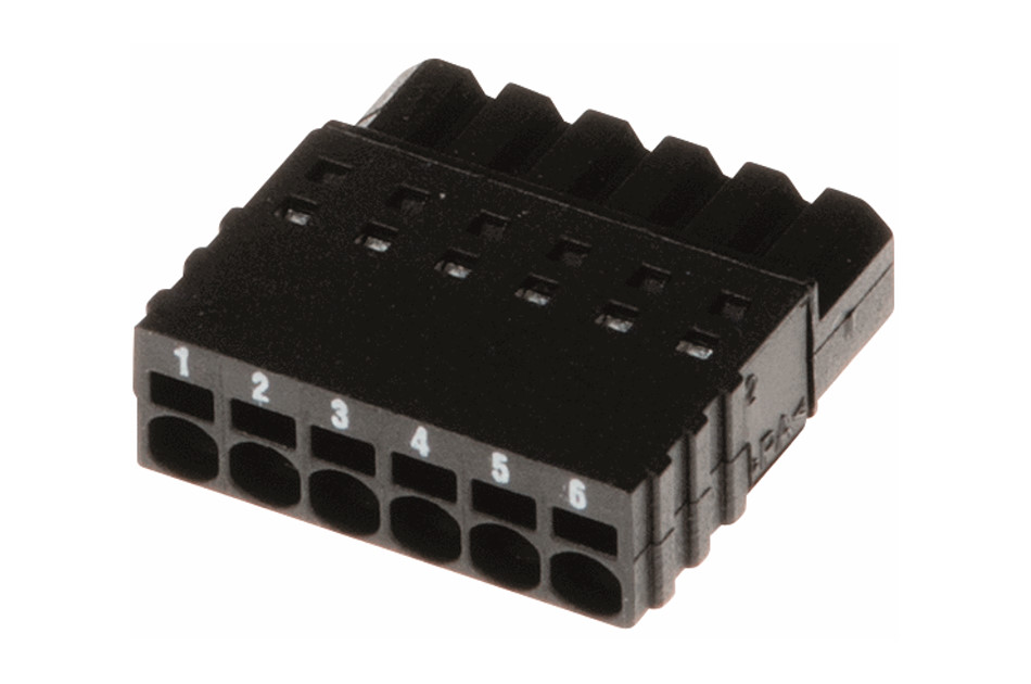 Axis Anschlussblock, 6-polig, Stecker, Abstand: 2.50 mm, für I/O Ports, 10 Stück