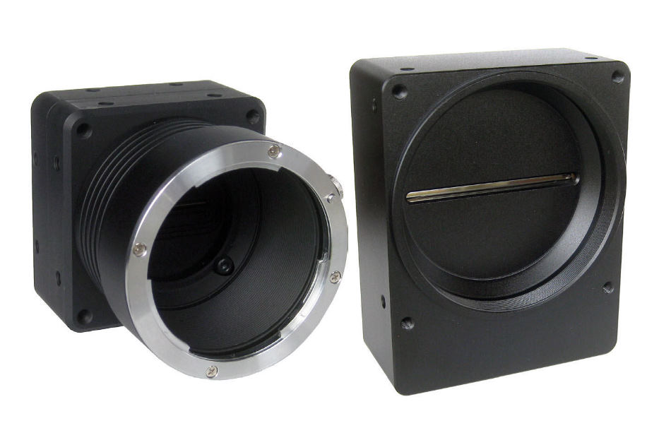 Dual Line, S/W Zeilenkamera, 2k, CMOS, 7µm, 160kHz, Camera Link, F-Mount