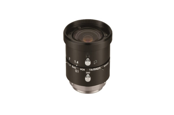 F1,4/6mm Megapixel-Objektiv speziell für 1/1,8" Sensoren, C-Anschluss