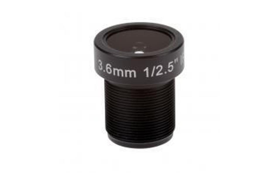 Megapixel Objektiv, M12, 3,6mm/F2,0, 87°, Megapixel, 10 Stück, Ersatzteil