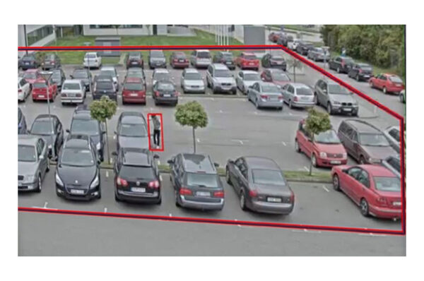 Analysemodul Motion Loitering, kamerabasiert, für Axis ACAP, E-Lizenzcode für 1 Kamera