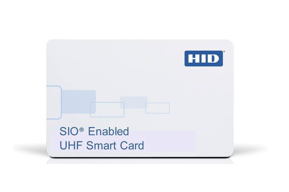 Kontaktlose UHF-Smartcard, ohne Druck, SIO-fähig, weiß, MOQ=100 St.