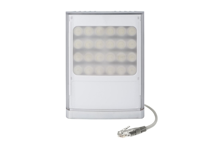 LED Weißlicht Scheinwerfer, 47W, 10x10°, 35x10°, 60x25°, IP66, 24V, PoE, IP-Steuerung