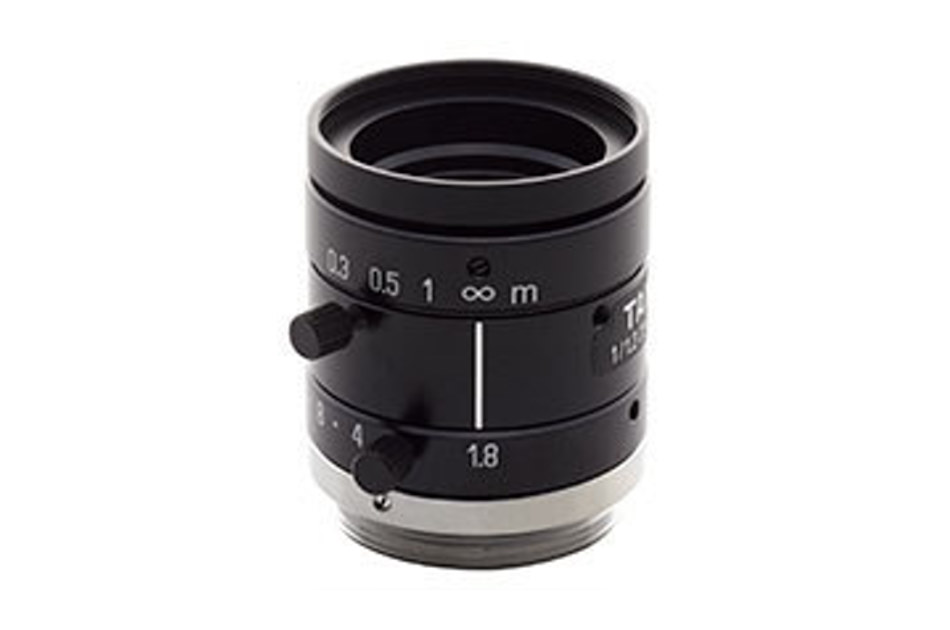 F1.8/25mm Megapixel-Objektiv speziell für 1/1,2" Sensoren, C-Mount