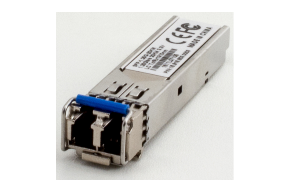 SFP Modul, 1,25Gbps, 550m, Multimode, 850nm, Duplex LC Anschluss, 0° ~ +70°C