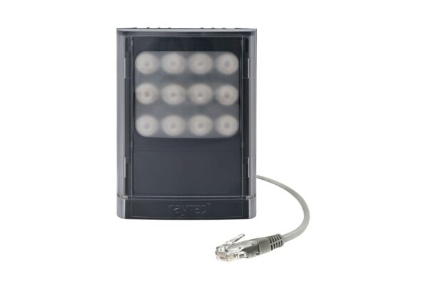 LED Hybrid-Scheinwerfer, 88m Weißlicht, 180m Infrarot, 850nm, PoE+ oder 24VDC