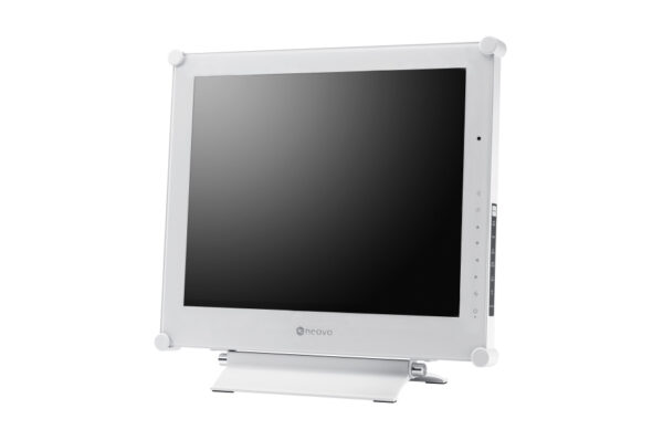 15” (38cm) LCD Monitor, 24/7, 1024x768, HDMI, DVI-D, VGA, DisplayPort, weiß