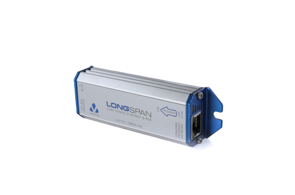 LONGSPAN CAMERA Unit Ethernet Extender, PoE, 100 Base-T, 820m,