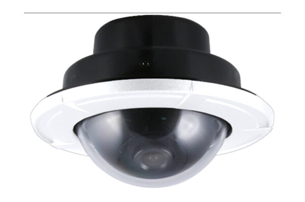 1/3" Mini Dome, Fix, klar 3,6mm, 960TVL, 12VDC, vandalismusgeschützt, Einbau