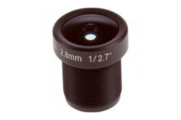 Objektiv, M12, 2,8mm, F1,2, für AXIS P39-R Serie, 10 Stück