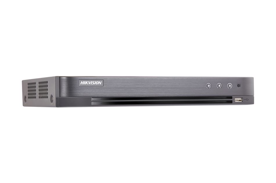 Multisignal HD Video Rekorder, 4 Kanal, H.265, bis 8MP, 48VDC, TVI, CVI, AHD, CVBS, IP