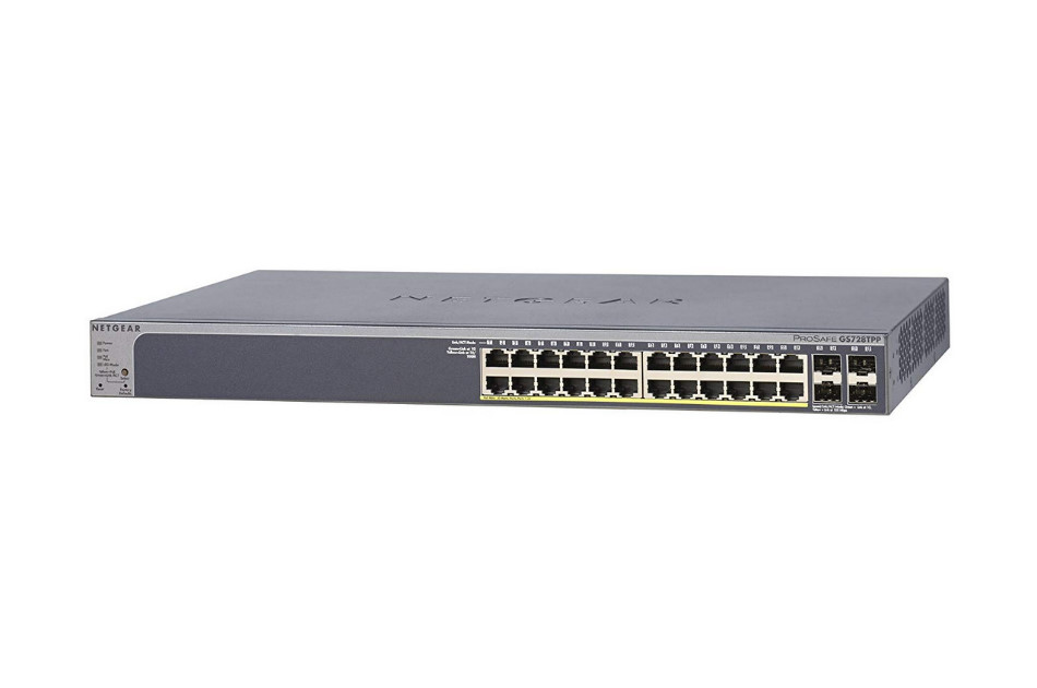 Gigabit Switch, L2, 28 Ports smart managed, PoE+, 380W, 4xSFP, 24xPoE+