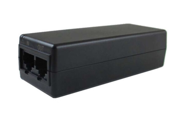 PoE Midspan, 1 Port, 15,4W, Gigabit, kompakt, geerdet, C6, 90-264VAC