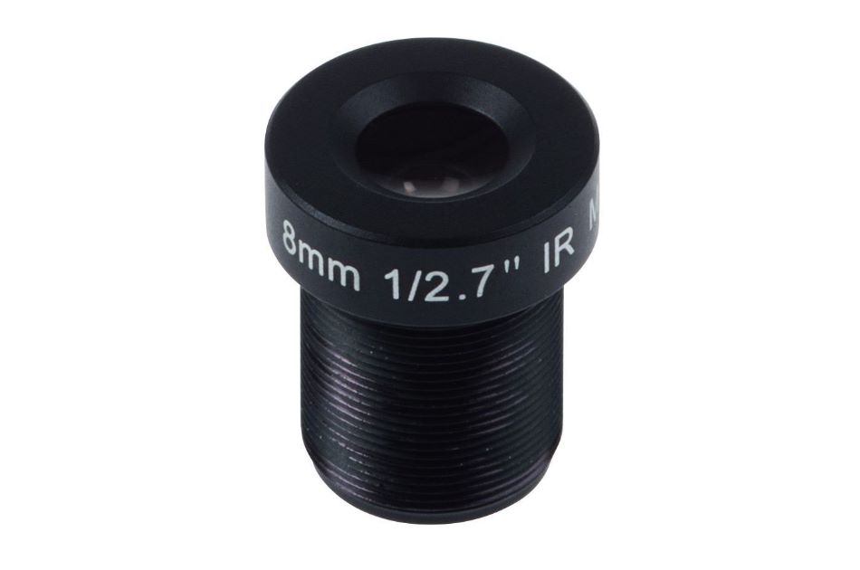 Objektiv, M12, 8,0mm, F1,8, für AXIS P39-R Serie (Auswahl), 10 Stück