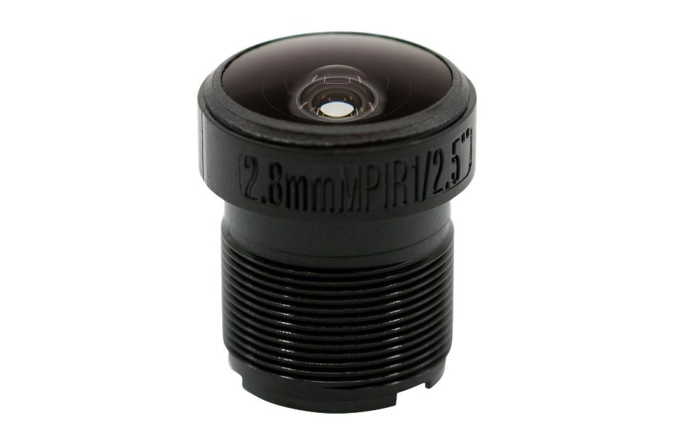 Objektiv, M12, 2,8mm, F2,0, für AXIS Q6010-E und Q6100-E, 1 Stück, Ersatzteil