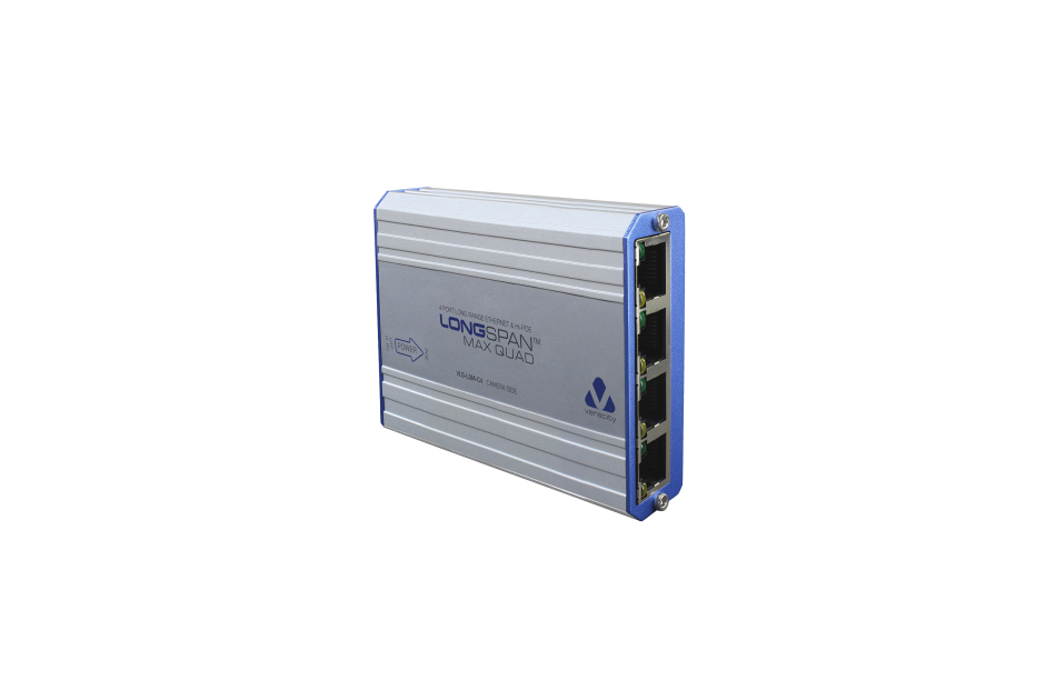 LONGSPAN MAX QUAD, Ethernet und PoE Extender, 90W , 4 Channel