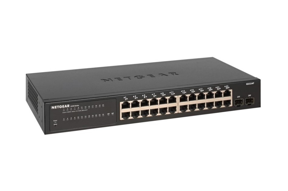 24-Port Gigabit Ethernet Smart Managed Pro Switch, 2xSFP