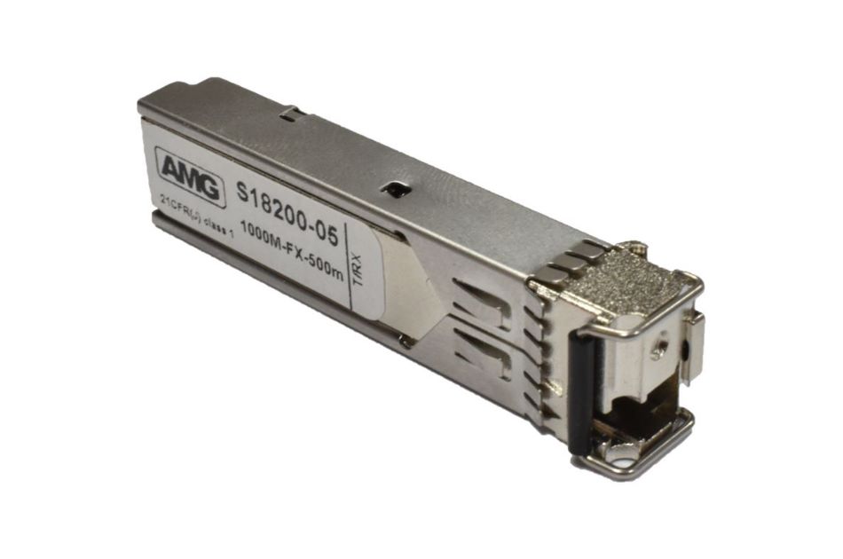 SFP, 1Gb/s, Einfaser, Multimode, 500m Reichweite (Tx: 1550 nm, Rx: 1310 nm)