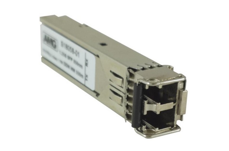 SFP, 1Gb/s, Doppelfaser, Singlemode, 70km Reichweite (Tx/Rx: 1550 nm), LC