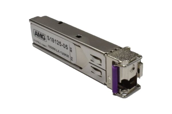 SFP, 1Gb/s, Einfaser, Singlemode, 120km Reichweite (Tx: 1490 nm, Rx: 1510nm), LC