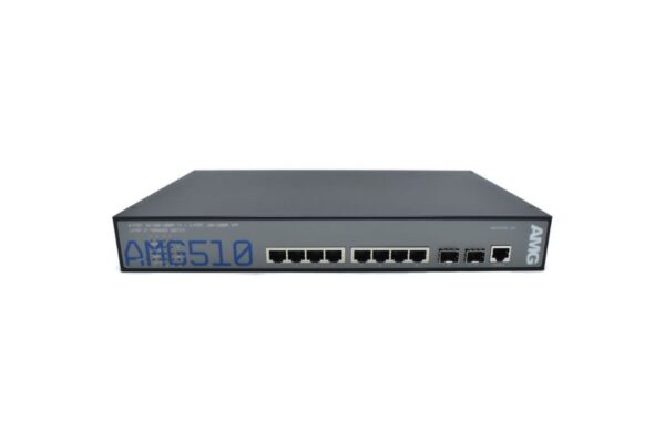 Managed Switch, 8 x GBT RJ45 30W PoE (210W max.), 2 x 100/1000FX SFP Slots