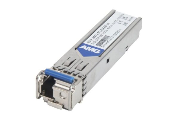 SFP, 2.5Gb/s, Einzelfaser, LC, Singlemode, 40km Reichweite Tx: 1310nm, Rx: 1550nm, DDM