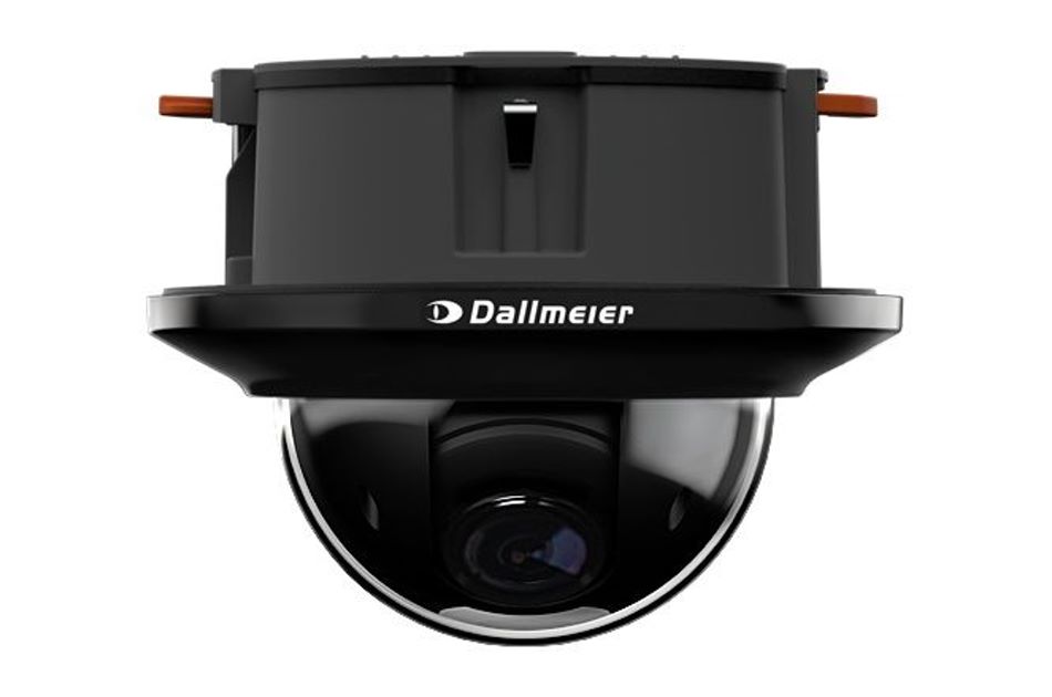 High Definition Kamera, 5 MP, H.265, Tag/Nacht, VCA, WDR/HDR, PoE, DOMERA® RPoD Einbaugehäuse, Design-Blende schwarz IR durchlässig