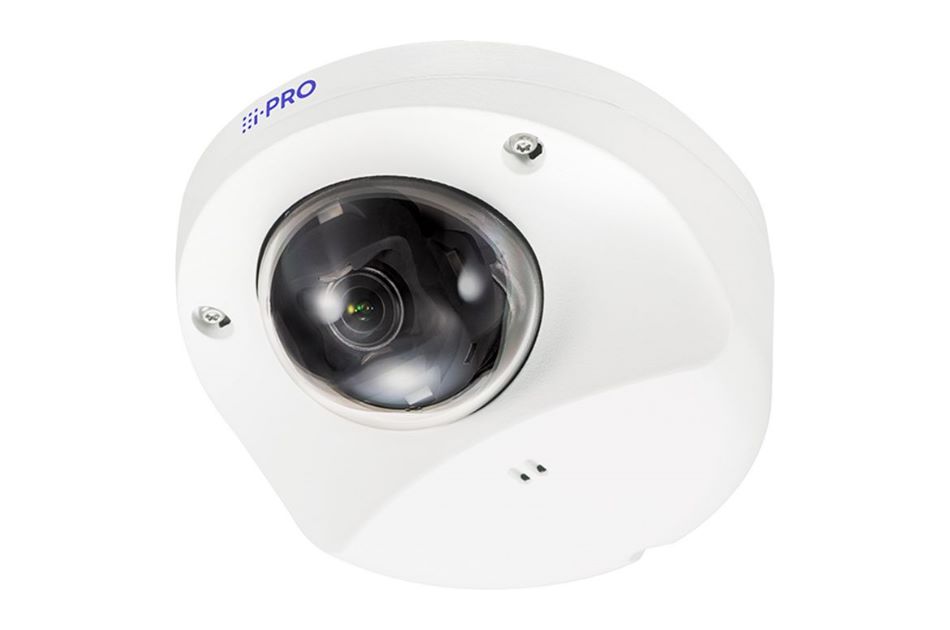 Netzwerk Compact Dome S-Serie, 4MP@30fps, 2,4mm AI, IR, IK10, in