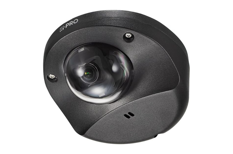 Netzwerk Compact Dome S-Serie, 4MP@30fps, 2,4mm AI, IR, IK10, in, schwarz