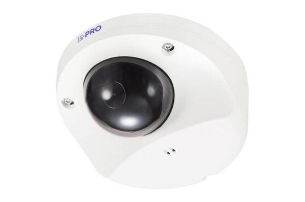 Netzwerk Compact Dome S-Serie, 4MP@30fps, 2,4mm AI, IR, IP66, IK10, smocked, out