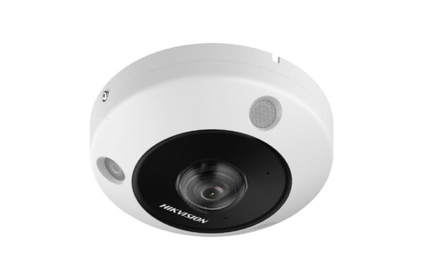 Hikvision 360° Fisheye Überwachungskamera DS-2CD63C5G1-IVS – 12 MP, Infrarot, IP67, PoE, Vandalensicher für Außenbereiche